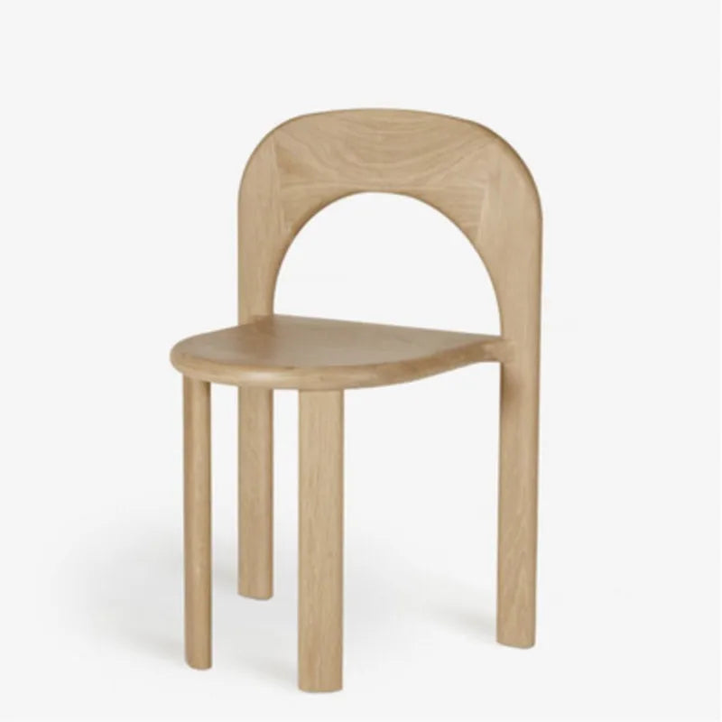 ScandiWood Solid Dining Chair